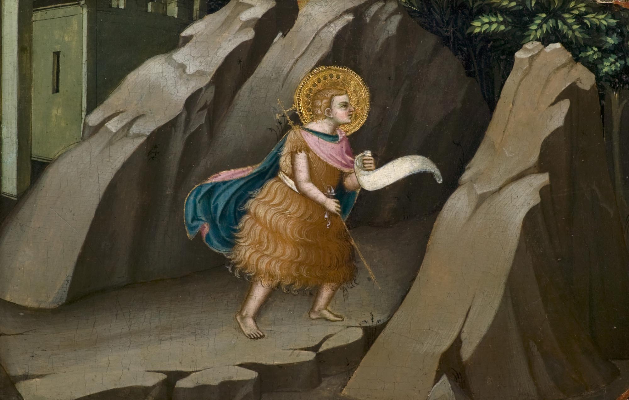 St John the Baptist entering the Wilderness